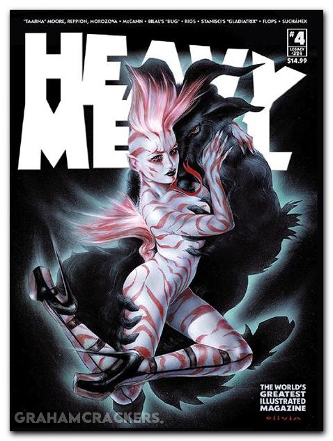Heavy Metal Magazine #4 (2025) cover a