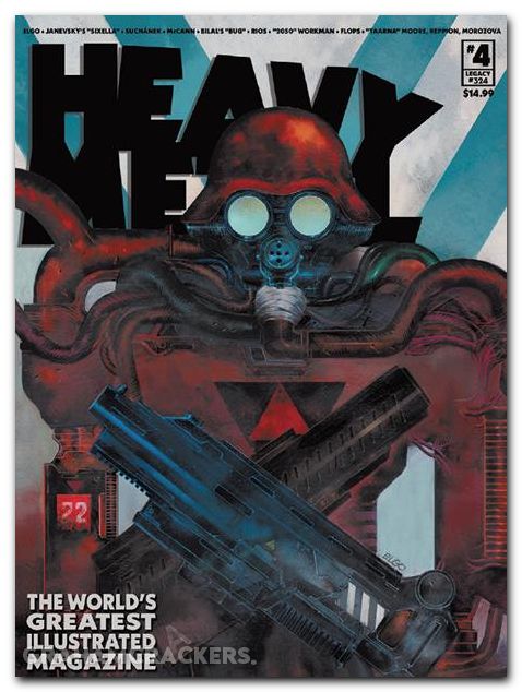 Heavy Metal Magazine #4 (2025) cover b elgo variant