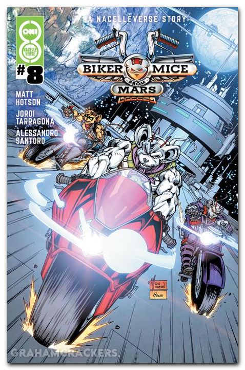 Biker Mice From Mars #8 (2025) cover c marion variant