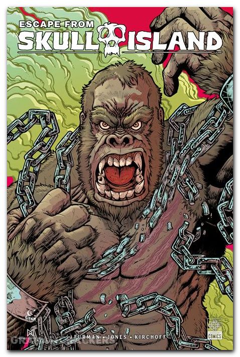 Escape From Skull Island #1 (2026) cover f wolf foil variant