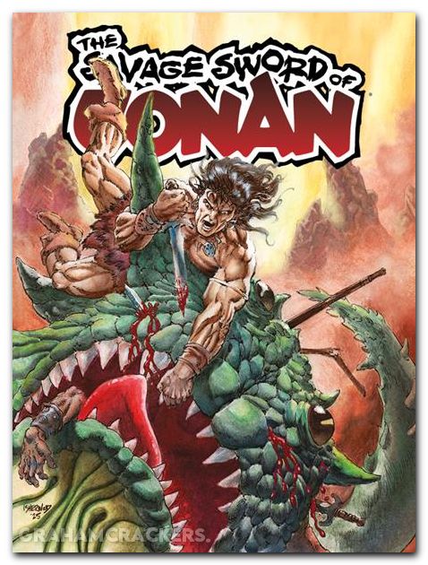 Savage Sword Of Conan #12 (2024) cover b isherwood variant