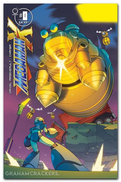 Mega Man X #0 (2026) cover c steinbach variant