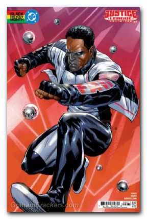 Justice League Unlimited #4 (2024) cover e benjamin black history month variant