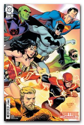 Justice League Unlimited #4 (2024) cover g guidry variant