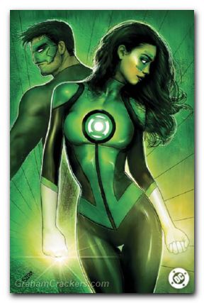 Green Lantern Corps #1 (2025) cover f szerdy foil variant