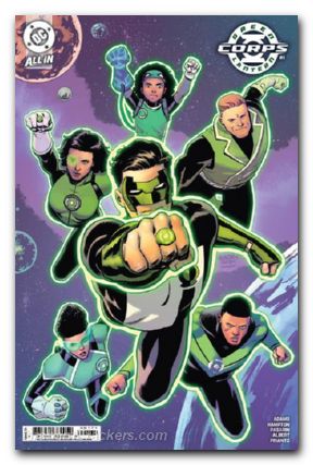 Green Lantern Corps #1 (2025) cover g guidry variant