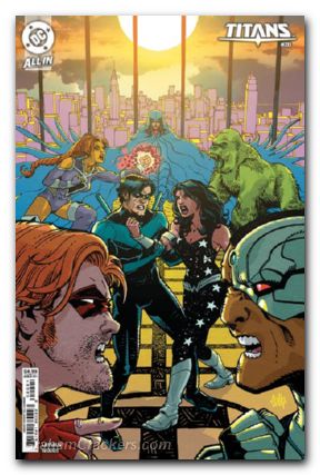 Titans #20 (2023) cover b hamner variant