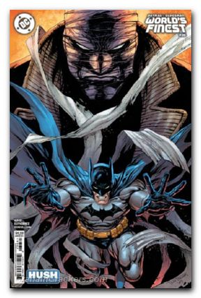 Batman Superman Worlds Finest #36 (2022) cover d kirkham hush variant