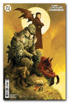 DC Horror Presents Creature Commandos #5 (2024) cover b fiumara variant