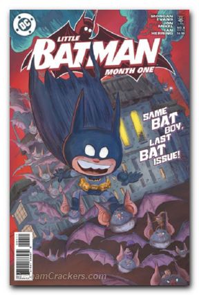 Little Batman Month One #4 (2024) cover a
