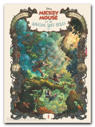 Walt Disneys Mickey Mouse And The Amazing Lost Ocean HC