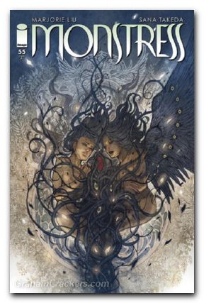 Monstress #55 cover a