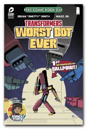 FCBD 2025 Transformers Worst Bot Ever Special #1