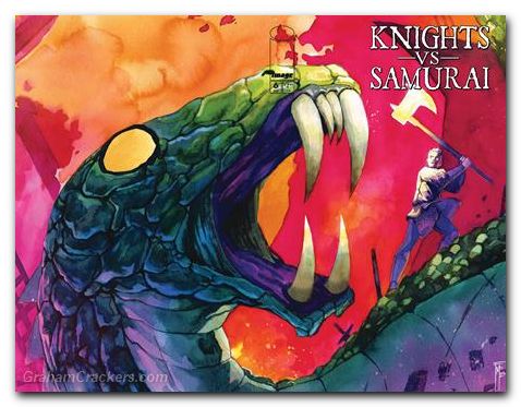 Knights Vs Samurai #6 cover a