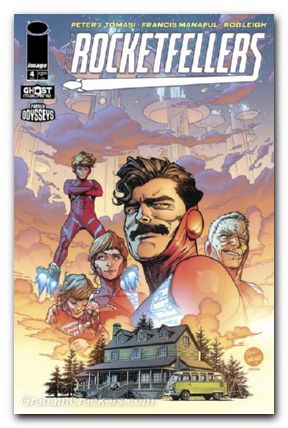 Rocketfellers #4 (2024) cover b walker variant