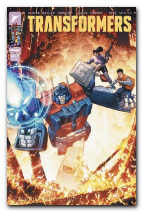 Transformers #17 (2023) cover d anacleto variant