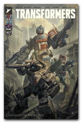 Transformers #17 (2023) cover e homare variant