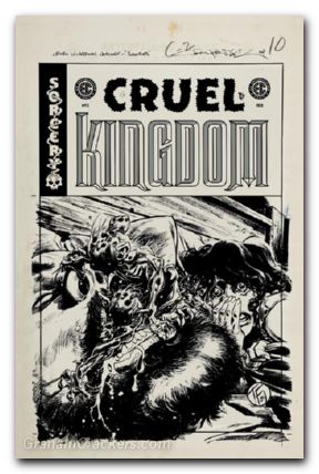 EC Cruel Kingdom #2 (2025) cover d fowler b&w artist edition variant