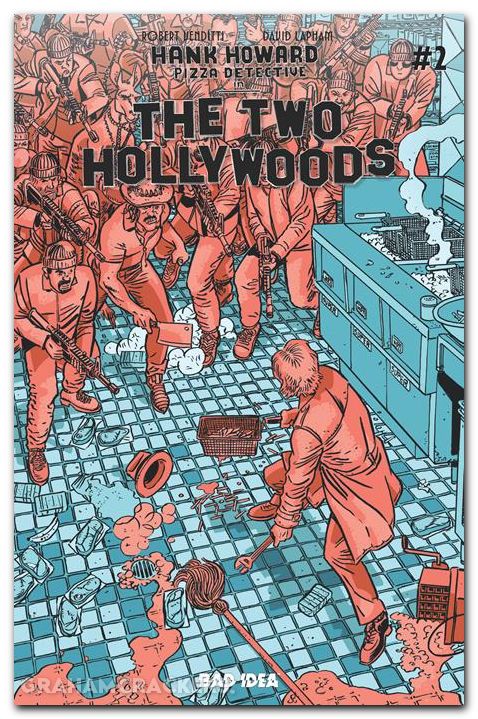 Hank Howard Pizza Detective The Two Hollywoods #2 (2026) cover b lapham variant
