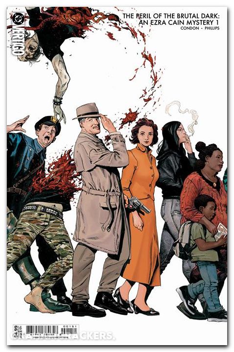 The Peril Of The Brutal Dark An Ezra Cain Mystery #1 (2026) cover e bueno connecting variant