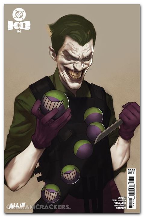 DC KO #4 (2025) cover h oliver face-off variant