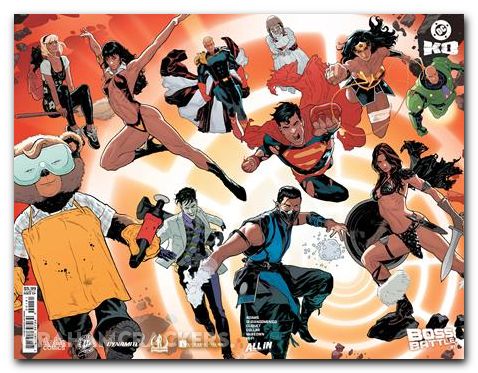 DC KO Boss Battle #1 (2026) cover e spokes variant