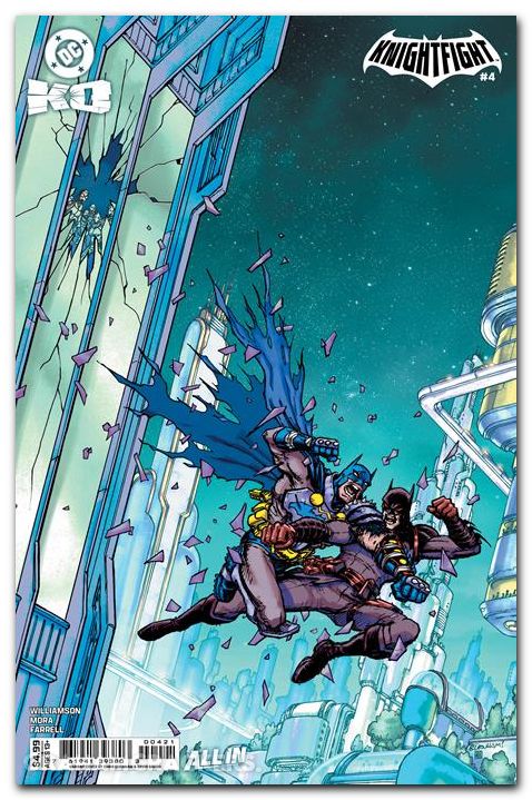DC KO Knightfight #4 (2025) cover b burnham variant