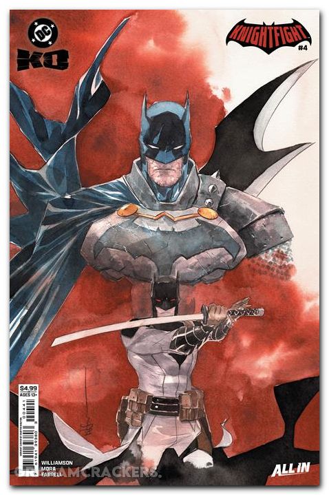DC KO Knightfight #4 (2025) cover d nguyen variant