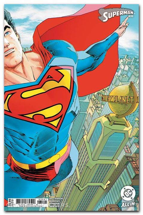 Superman #35 (2023) cover b march connecting variant