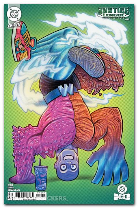 Justice League Unlimited #16 (2024) cover d hipp variant