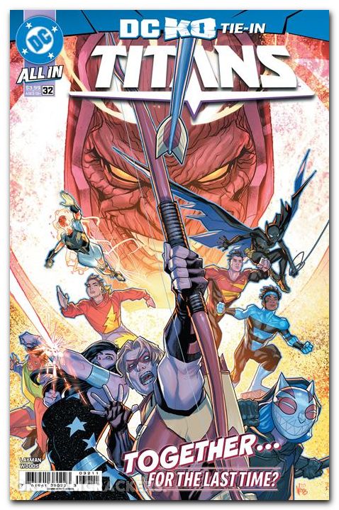 Titans #32 (2023) cover a