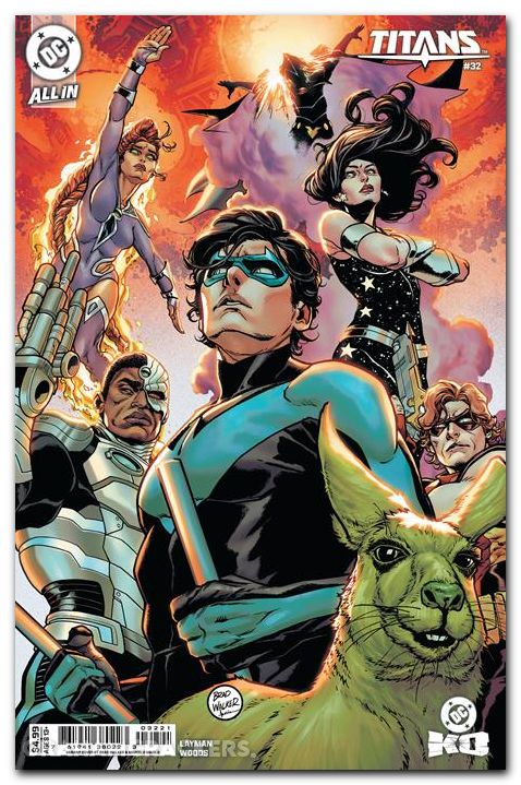 Titans #32 (2023) cover b walker variant