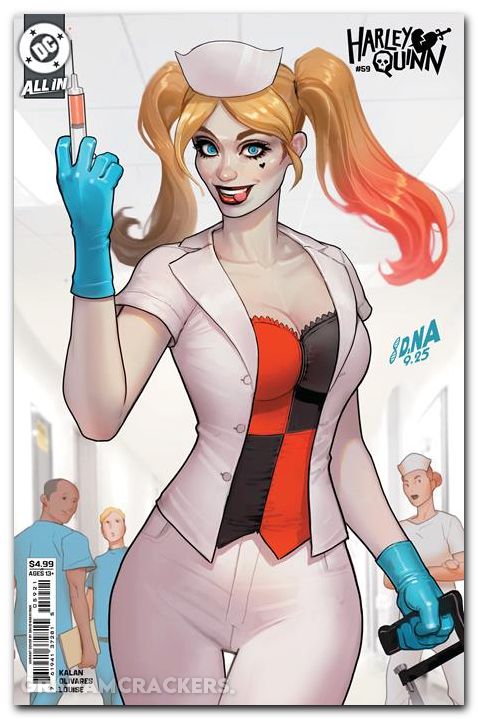 Harley Quinn #59 (2021) cover b nakayama variant