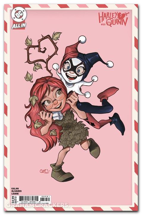 Harley Quinn #59 (2021) cover e zullo valentines day variant