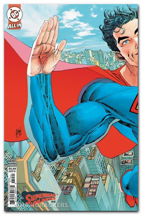 Superman Unlimited #10 (2025) cover b march connecting variant
