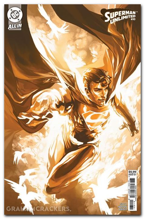 Superman Unlimited #10 (2025) cover c aguillo variant