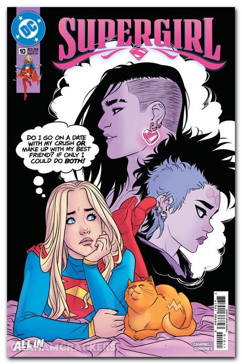 Supergirl #10 (2025) cover a