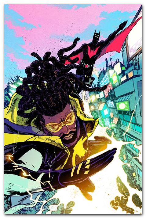 Batman Static Beyond #3 (2025) cover c greene variant