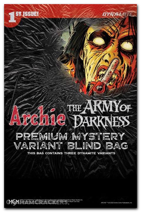 Archie X Army Of Darkness #1 (2026) cover g blind bag variant