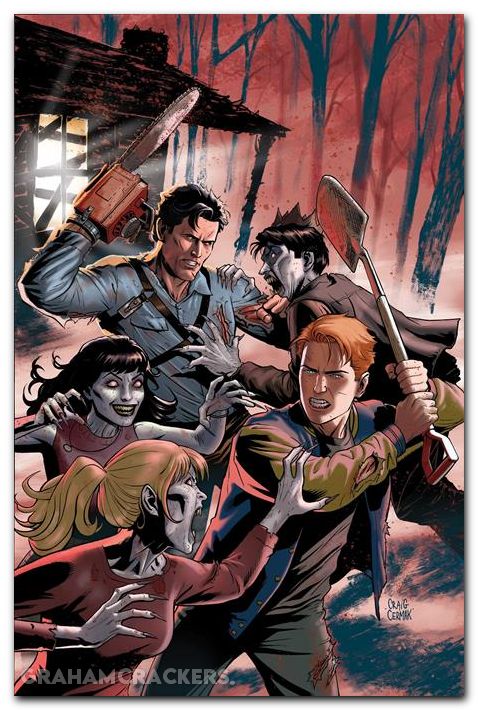 Archie X Army Of Darkness #1 (2026) cover k cermak virgin variant