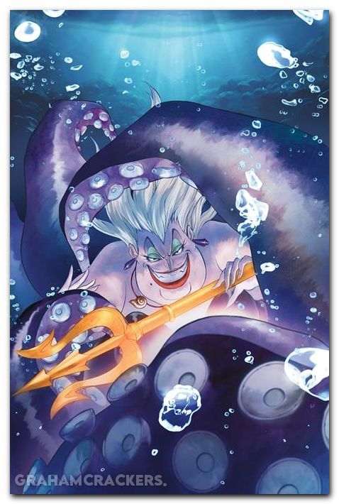 Disney Villains Ursula #1 (2026) cover k shiki virgin variant