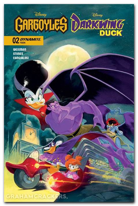 Gargoyles Darkwing Duck #2 (2026) cover b bigarella variant