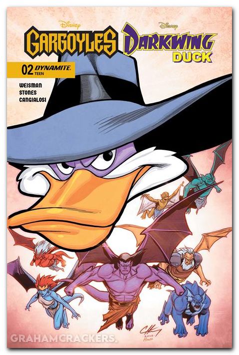 Gargoyles Darkwing Duck #2 (2026) cover c henry variant