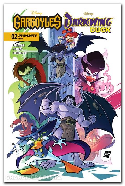 Gargoyles Darkwing Duck #2 (2026) cover d cangialosi variant