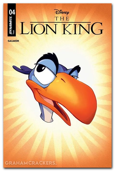Lion King #4 (2025) cover d cartoon head variant