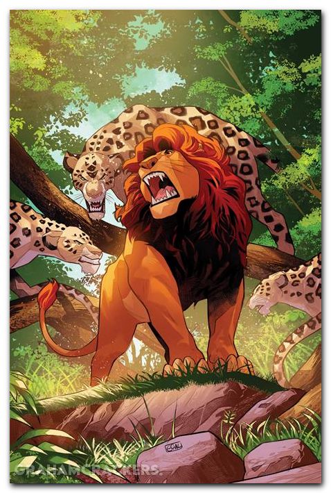 Lion King #4 (2025) cover h galmon virgin variant