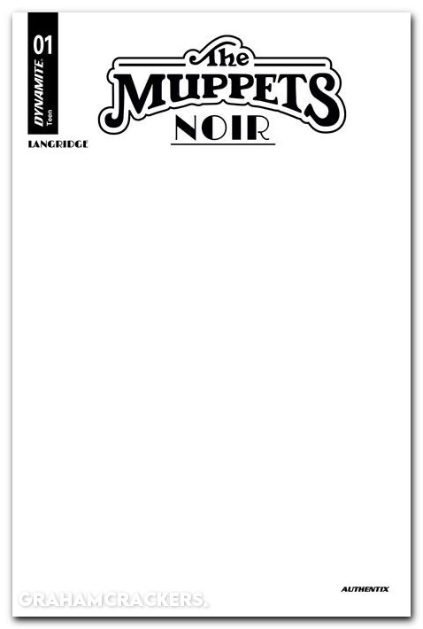 Muppets Noir #1 (2026) cover c blank authentix variant