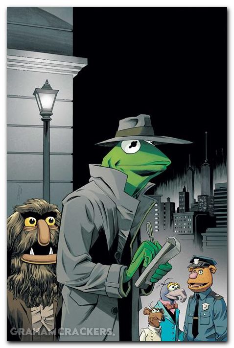 Muppets Noir #1 (2026) cover h shalvey virgin variant