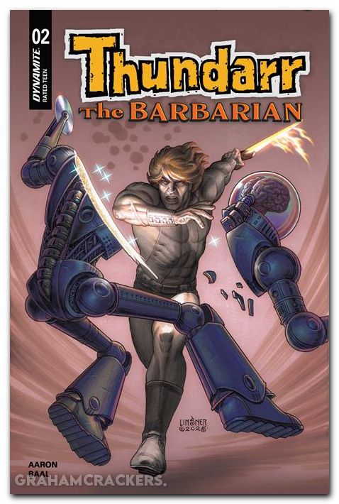 Thundarr The Barbarian #2 (2026) cover d linsner variant