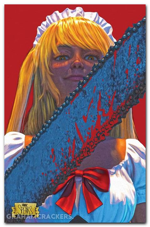 Maid Cafe #1 (2026) cover d spears metal virgin variant